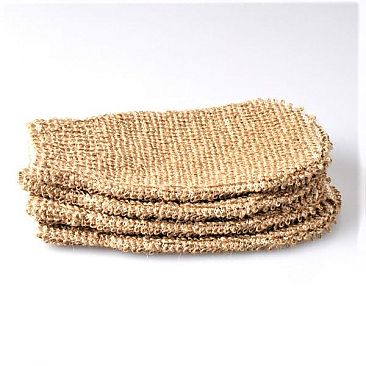 Exfoliating Hemp Fiber Mitt