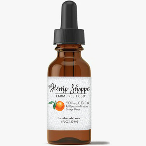 900MG CBGA TINCTURE - ORANGE FLAVOR